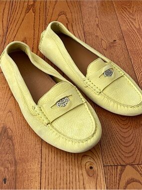 Coach Leather Nicola Loafer Flats